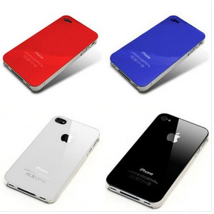 Elite brillo carcasa parachoques para iPhone4 & 4S pantalla protector