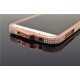 Luxury Crystal Rhinestone Diamond Bling de  metal  cubierta para Samsung  S4 