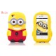 popular 3D mi villano favorito carcasa/cubierta para Iphone 4/4S/5/5S
