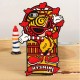Hysteric Mini silicona iphone4/4S/5/5S samsung note2/note3/S3/S4 cartoon cáscara del teléfono móvil