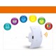 Extensor inalámbrico portátil de la señal del router wifi Mini universal de amplificador repetidor