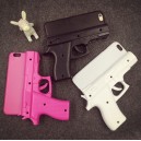 Creativa pistola funda iphone6/5
