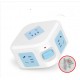 Cubo Rubik Multifuncional adaptador Convertidores de energía Enchufe sin USB